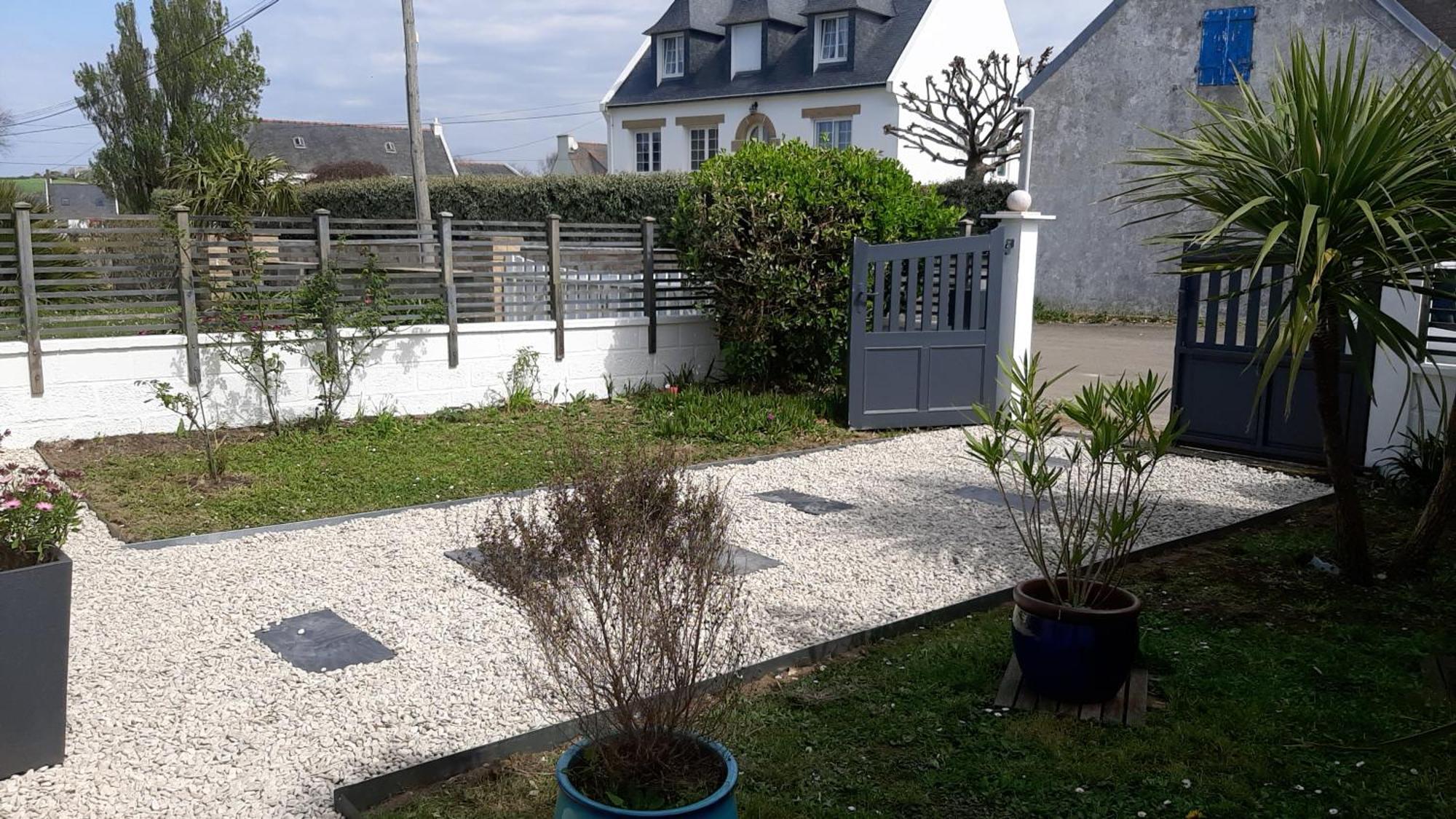 Maison Chaleureuse Bord De Mer Primelin Exterior foto