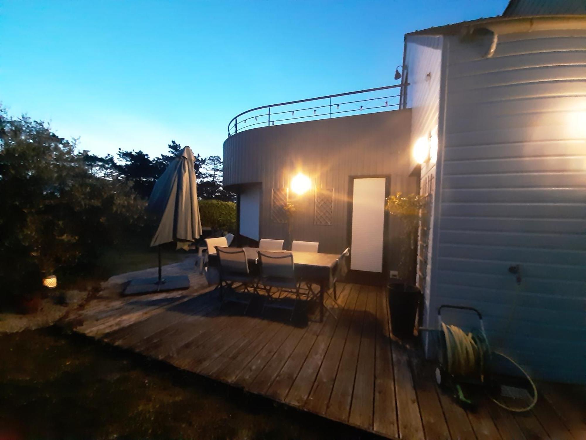 Maison Chaleureuse Bord De Mer Primelin Exterior foto
